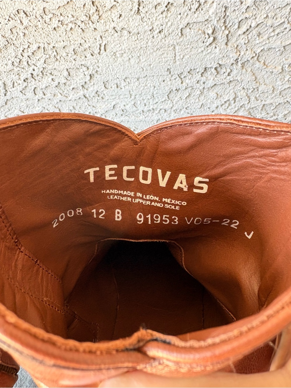 Tecovas The Daisy Women's Brown Leather Western Ankle Boots - Picture 6 of 9